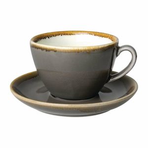 Olympia Kiln Smoke Saucer 160mm (Pack of 6) - HC393 - 3