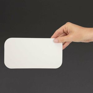 Fiesta Recyclable Foil Container Waxed Lids Large (Pack of 500) - CD952 - 3