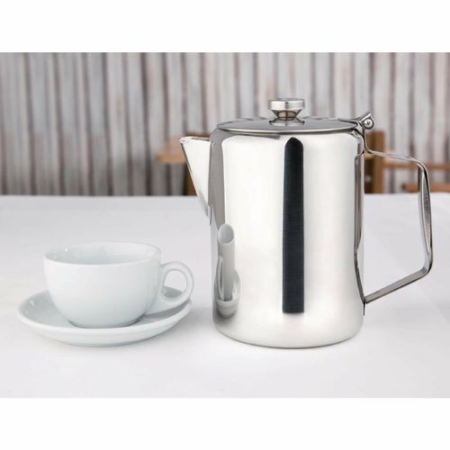 Olympia Concorde Stainless Steel Coffee Pot 1.99Ltr - K749 - 4