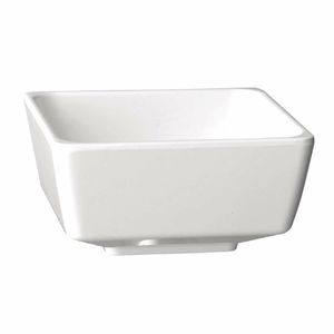 APS Float White Square Bowl 7in - GF096 - 1