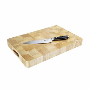 Vogue Rectangular Wooden Chopping Board Medium - C459 - 3