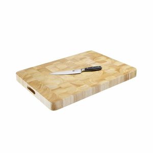 Vogue Rectangular Wooden Chopping Board Large - C460 - 3