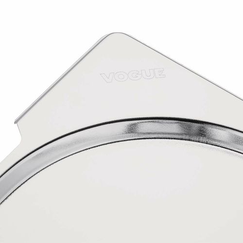 Vogue Stainless Steel 1/1 Gastronorm Handled Pan Lid - CB181 - 4