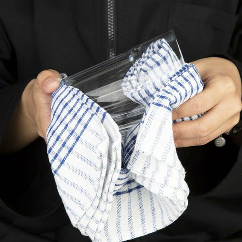 Vogue Wonderdry Blue Tea Towels (Pack of 10) - CC596 - 6