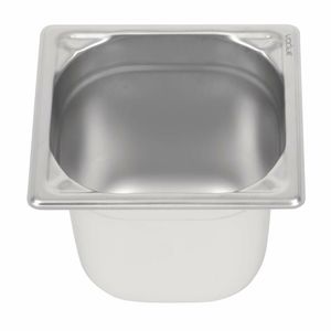 Vogue Heavy Duty Stainless Steel 1/6 Gastronorm Pan 150mm - DW451 - 3