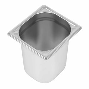 Vogue Heavy Duty Stainless Steel 1/6 Gastronorm Pan 200mm - DW452 - 1