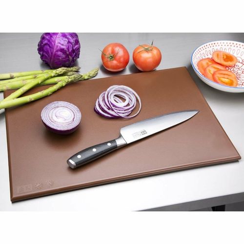 Hygiplas Anti Microbial High Density Brown Chopping Board - F160 - 8