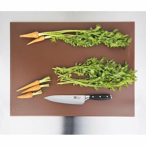 Hygiplas High Density Brown Chopping Board Large - J005 - 4