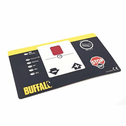 Control Panel Adhesive Label for Buffalo Vac Pack Machine - AD675 - 1