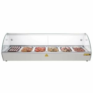 Buffalo Countertop Heated Food Display 1200mm - CW148 - 3