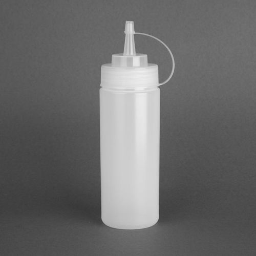 Vogue Clear Squeeze Sauce Bottle 12oz - K657 - 2