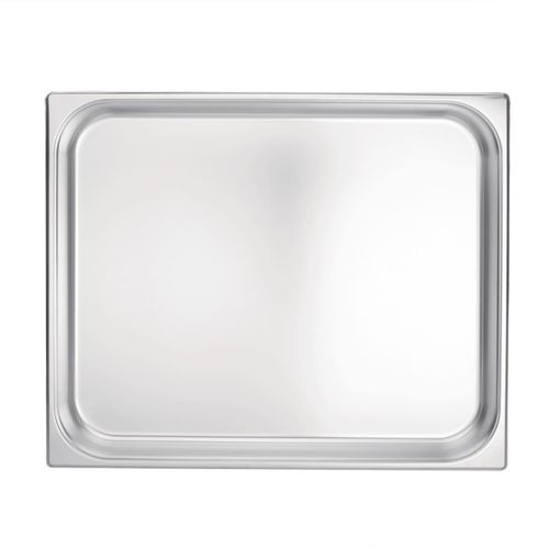 Vogue Stainless Steel 2/1 Gastronorm Pan 65mm - K802 - 7