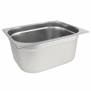 Vogue Stainless Steel 1/2 Gastronorm Pan 150mm - K930 - 1