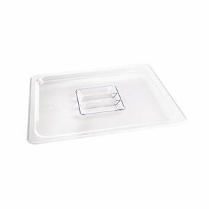 Vogue Polycarbonate 1/2 Gastronorm Lid Clear - U245 - 1