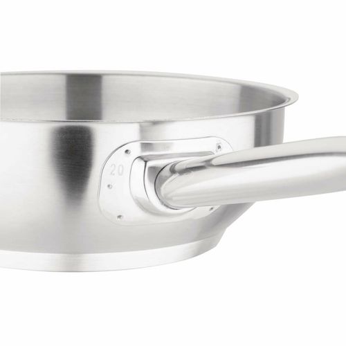 Vogue Stainless Steel Sauté Pan 200mm - M947 - 3