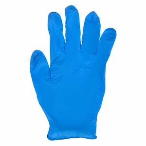 Powder-Free Nitrile Gloves Blue Medium (Pack of 100) - Y478-M - 1