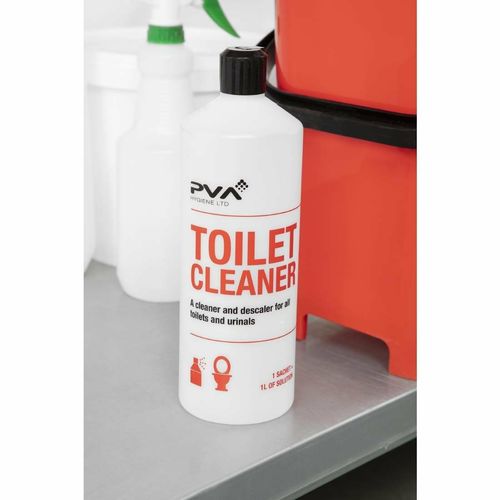 PVA Hygiene Toilet Cleaner Squeezy Bottle 1Ltr - FE772 - 5