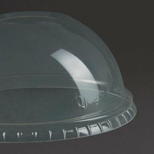 Vegware Compostable Cold Cup Domed Lids 340ml / 12oz and 455ml / 16oz (Pack of 1000) - GH016 - 3