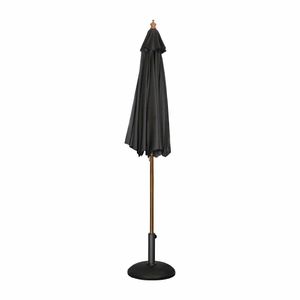 Bolero Round Parasol 2.5m Diameter Black - CB514 - 3