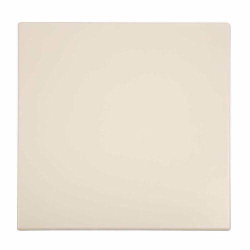 Bolero Pre-drilled Square Table Top White 600mm - GG637 - 1