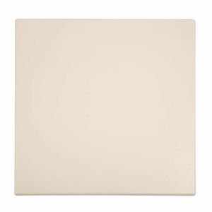 Bolero Pre-drilled Square Table Top White 600mm - GG637 - 1
