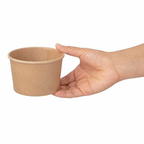 Fiesta Compostable Soup Containers 98mm 230ml / 8oz (Pack of 500) - FB160 - 2