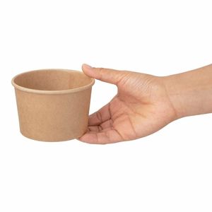 Fiesta Compostable Soup Containers 98mm 230ml / 8oz (Pack of 500) - FB160 - 3