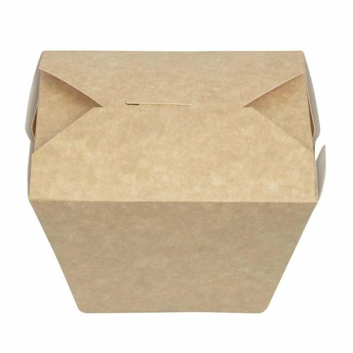 Colpac Recyclable Microwavable Food Boxes Square 750ml / 26oz (Pack of 250) - DM172 - 3