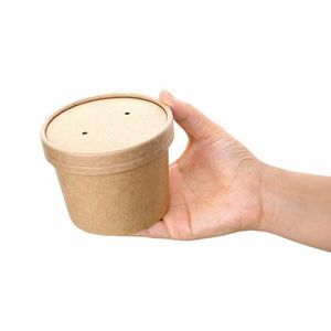 Fiesta Recyclable Soup Containers 340ml/12oz 98mm (Pack of 500) - FP476 - 3