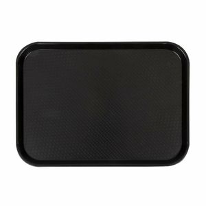 Cambro Polypropylene Fast Food Tray Black 410mm - DE312 - 3
