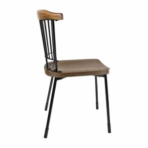 Bolero Scandi Side Chairs Black (Pack of 2) - FB871 - 3