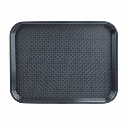 Olympia Kristallon Foodservice Tray Charcoal 350 x 450mm - FD938 - 1