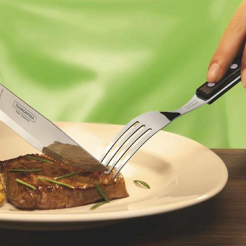 Tramontina Gaucho Steak Forks (Pack of 6) - GE996 - 3