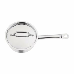 Nisbets Essentials Stainless Steel Saucepan 3000ml - DF671 - 3