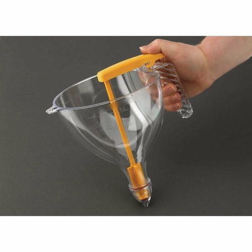 Matfer Bourgeat Piston Funnel with Stand 1.5Ltr - DB550 - 2