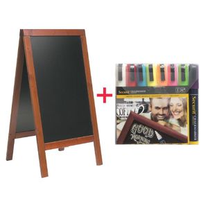 SPECIAL OFFER Securit Large Pavement Board And 8 Zig Posterman Pens - S262 - 1