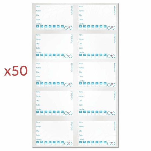 Puracycle Reusable Day Label Pack - SA491 - 4