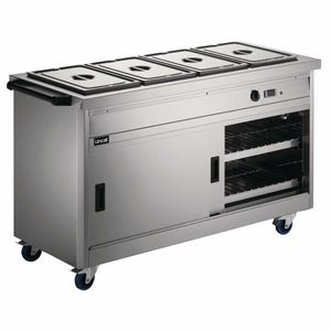 Lincat Panther 670 Series Hot Cupboard with Bain Marie P6B4 - GJ576 - 1