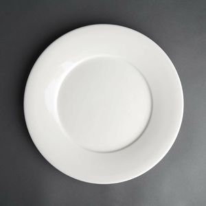 Churchill Art de Cuisine Menu Broad Rim Dinner Plates 305mm (Pack of 6) - CE757 - 1