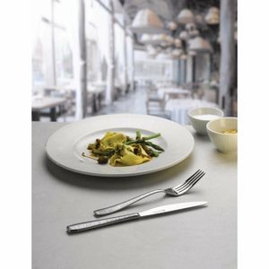 Churchill Bamboo Footed Plate 304mm (Pack of 12) - DK410 - 3