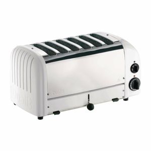Dualit 6 Slice Vario Toaster White 60146 - E975 - 1