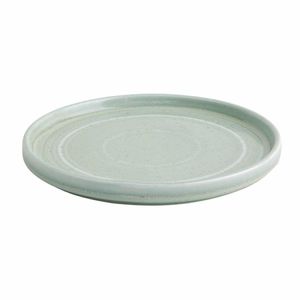 Olympia Cavolo Flat Round Plates Spring Green 180mm (Pack of 6) - FB562 - 3