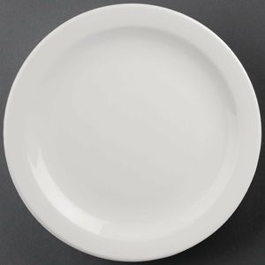 Olympia Athena Narrow Rimmed Plates 284mm (Pack of 6) - CF365 - 1