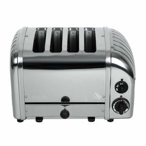 Dualit 2 x 2 Combi Vario 4 Slice Toaster Stainless 42174 - L139 - 1
