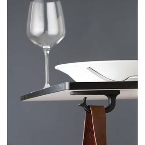 Chelsea Table Bag Hook Black (Pack of 10) - GH867 - 3