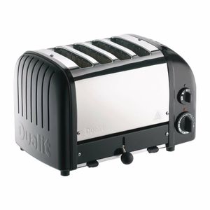 Dualit 2 x 2 Combi Vario 4 Slice Toaster Black 42166 - CD355 - 1