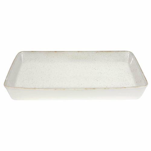 Churchill Stonecast Hints Rectangular Baking Dishes Barley White 325 x 530mm - DY202 - 2