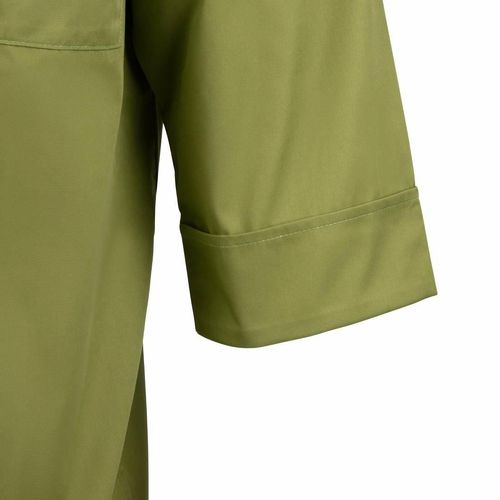 Chef Works Unisex Chefs Jacket Lime XS - B107-XS - 5