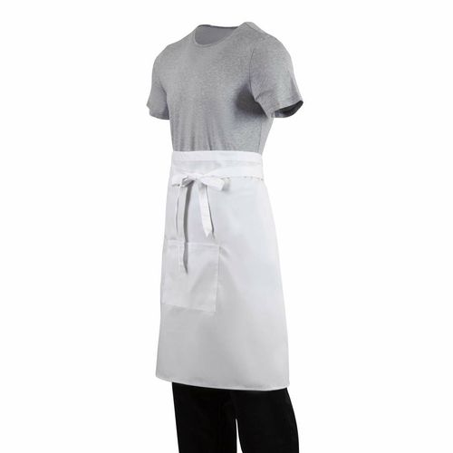 Regular Bistro Apron White - B132 - 8
