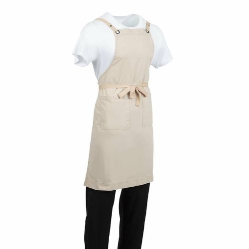 Southside Cotton Canvas Bib Apron Stone - BB685 - 11